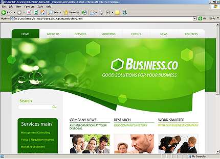Website Template #26565