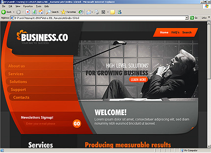 Website Template #26567
