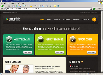 Website Template #26574