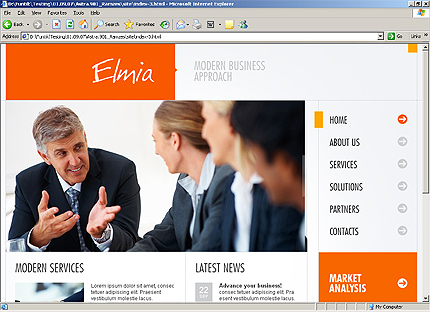 Website Template #26576
