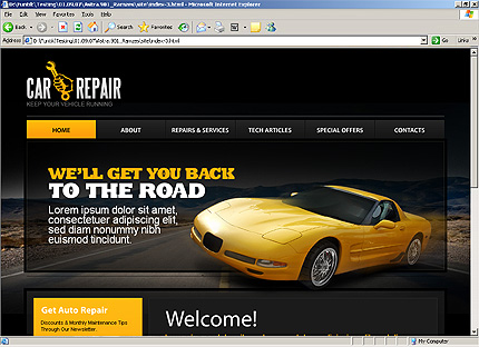 Website Template #26578