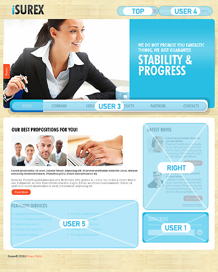 Website Template #26583