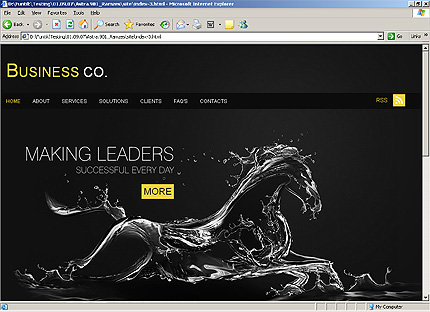 Website Template #26597