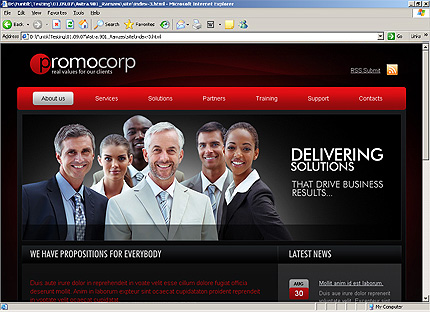Website Template #26599