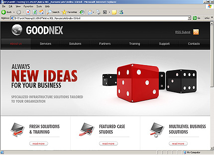 Website Template #26611