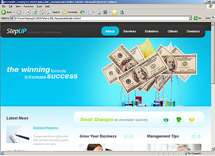 Website Template #26612