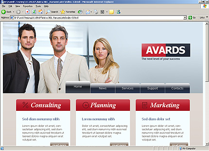 Website Template #26613