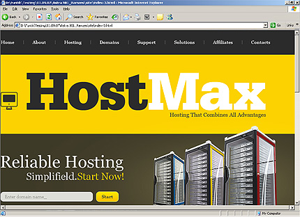 Website Template #26655