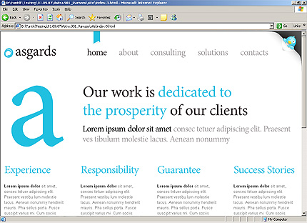 Website Template #26656