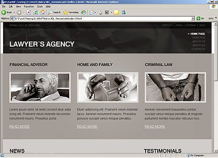 Website Template #26659