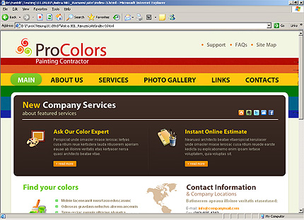 Website Template #26660