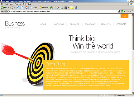Website Template #26661