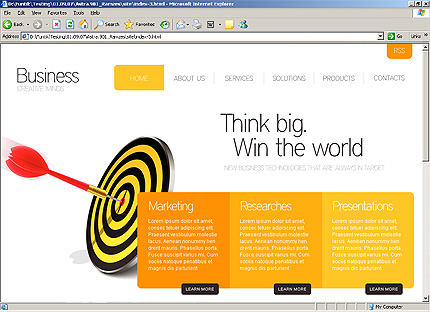 Website Template #26661