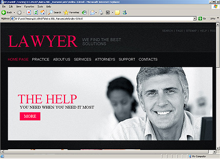Website Template #26681
