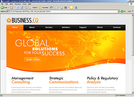 Website Template #26695