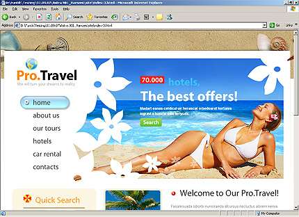 Website Template #26696