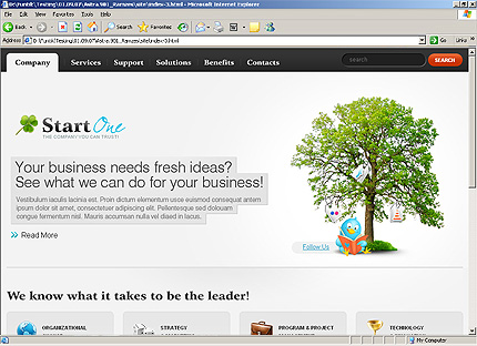 Website Template #26705