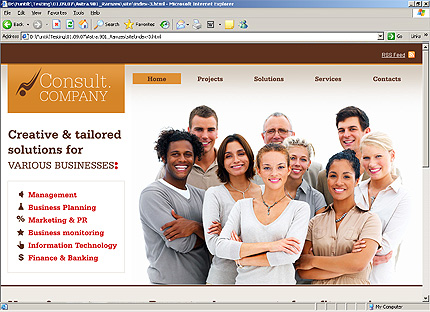 Website Template #26706