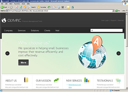 Website Template #26721