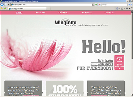 Website Template #26744