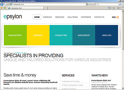 Website Template #26745