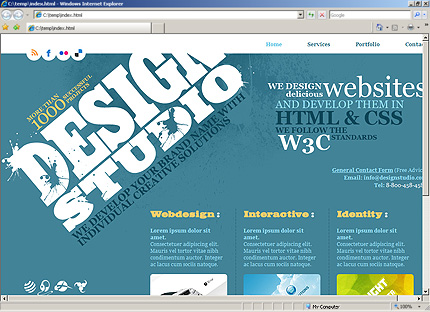 Website Template #26747