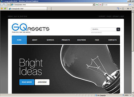 Website Template #26751