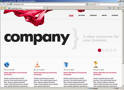 Website Template #26753