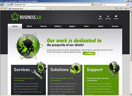 Website Template #26756