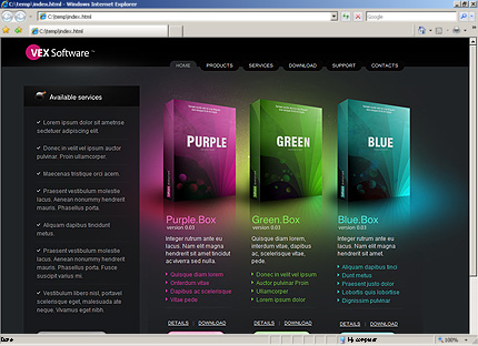 Website Template #26757