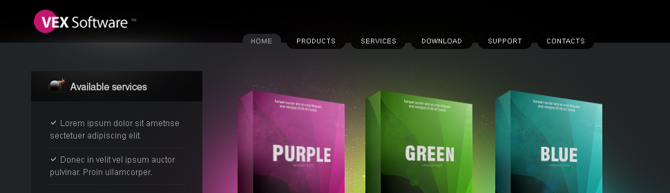 Website Template #26757