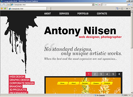 Website Template #26761