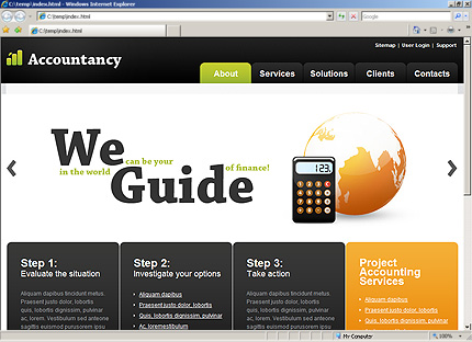 Website Template #26770