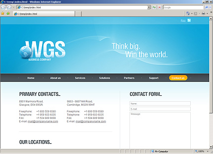 Website Template #26774