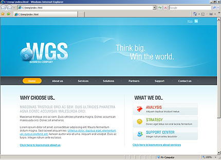 Website Template #26774