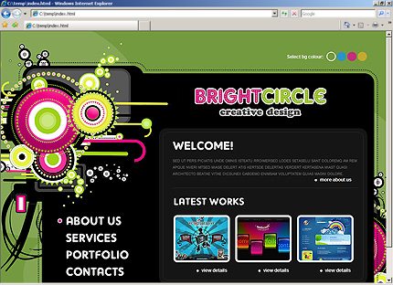 Website Template #26779