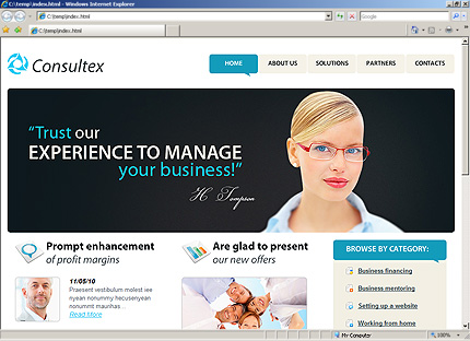 Website Template #26784