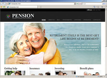 Website Template #26786
