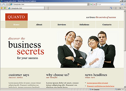Website Template #26798