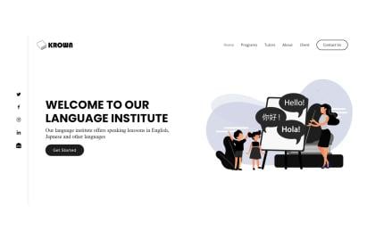 Modèles Landing Page