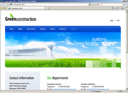 Website Template #26801