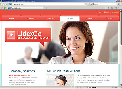 Website Template #26810