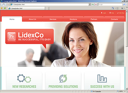 Website Template #26810
