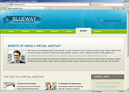 Website Template #26820