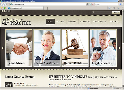 Website Template #26851