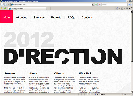 Website Template #26854