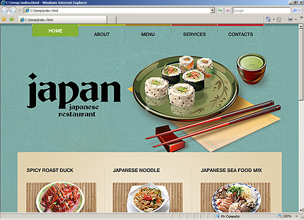 Website Template #26855