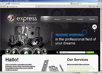 Website Template #26859
