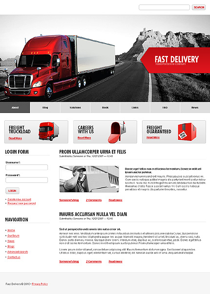 Website Template #26884