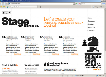 Website Template #26886